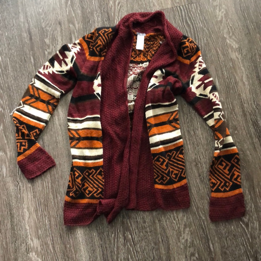 Aztec cardigan